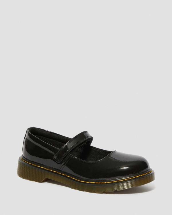 Mary Janes Dr Martens Youth Maccy Patent Cuero Para Niños DR5350Z